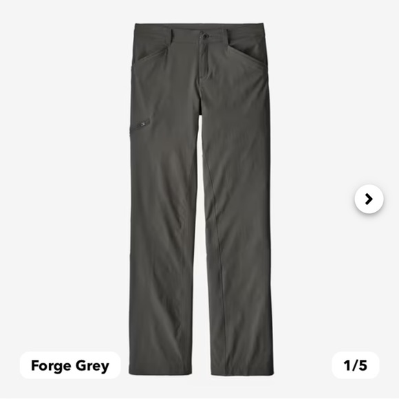 Patagonia Quandary Hiking Pants - Forge Gray - Picture 1 of 8